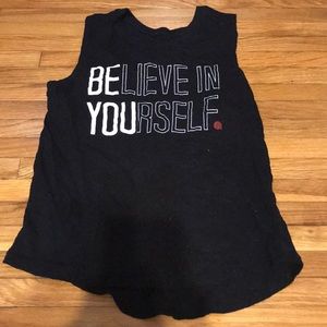 “Believe in Yourself” Pure Barre tank size XS